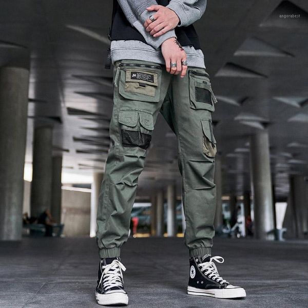 2020 new jogger leisure sports trousers men hip hop streetwear beam foot cargo pants fashion printing men pants1, Black
2020 new jogger leisure sports trousers men hip hop streetwear beam foot cargo pants fashion printing men pants1, Black