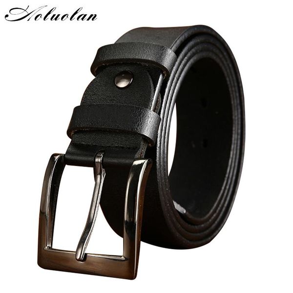 belt male leather genuine strap luxury pin buckle casual jeans men male strap luxury vintage jeans ing, Black;brown
belt male leather genuine strap luxury pin buckle casual jeans men male strap luxury vintage jeans ing, Black;brown