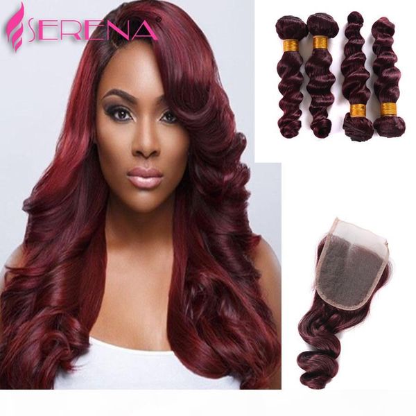 2017 new style 99j peruvian loose wave with closure 99j virgin hair with closure wine red human hair 5 pcs lot with 4x4 lace closure, Black;brown
2017 new style 99j peruvian loose wave with closure 99j virgin hair with closure wine red human hair 5 pcs lot with 4x4 lace closure, Black;brown