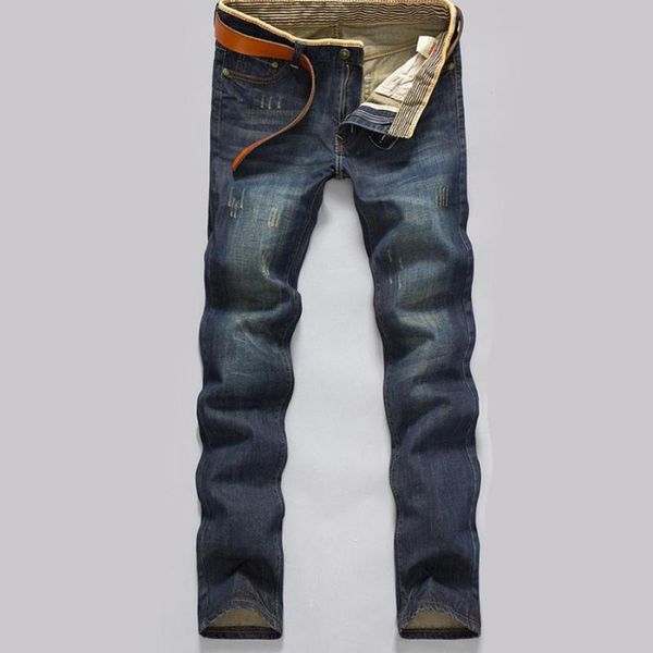 men autumn winter jeans causual pants pockets thick warm modern straight fell length clothes brand slim solid popular hot, Blue
men autumn winter jeans causual pants pockets thick warm modern straight fell length clothes brand slim solid popular hot, Blue