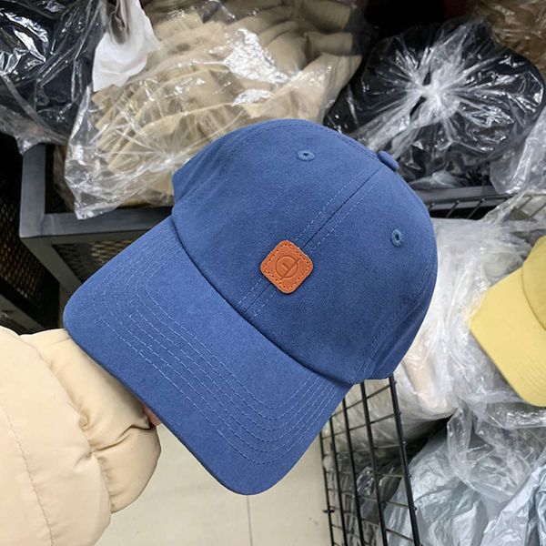 summer korean personalized spring leather label baseball cap for male and female lovers student fresh cotton youth versatile hat, Blue;gray
summer korean personalized spring leather label baseball cap for male and female lovers student fresh cotton youth versatile hat, Blue;gray