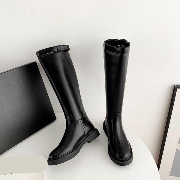 women's mid calf boots round toe female shoes boots-women thigh high heels high zipper leather low ladies, Black
women's mid calf boots round toe female shoes boots-women thigh high heels high zipper leather low ladies, Black