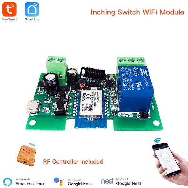 smart module usb 7-32v diy 1 канал jog inching self blaching wifi беспроводной умный домашний коммутатор дистанционного управления с amazon 
smart module usb 7-32v diy 1 канал jog inching self blaching wifi беспроводной умный домашний коммутатор дистанционного управления с amazon