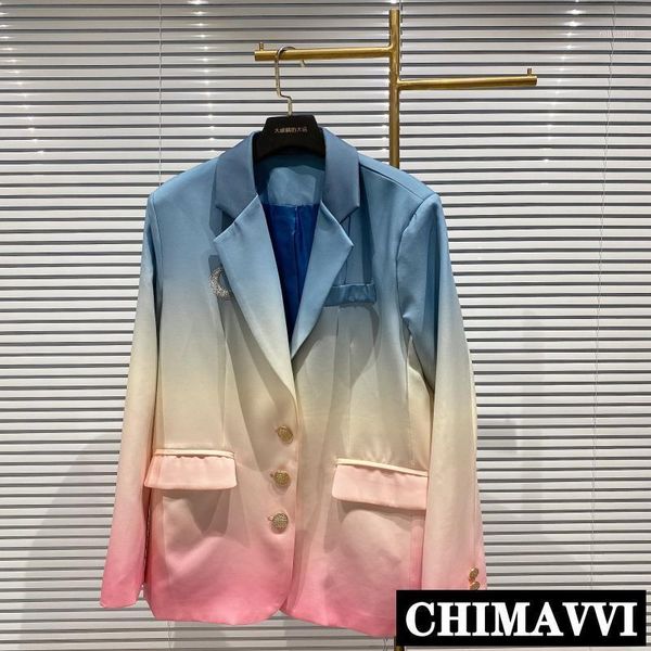 2021 new fashion crescent embroidery gradient color double pocket long sleeve suit jacket women fashion pink blazer coat1, White;black
2021 new fashion crescent embroidery gradient color double pocket long sleeve suit jacket women fashion pink blazer coat1, White;black