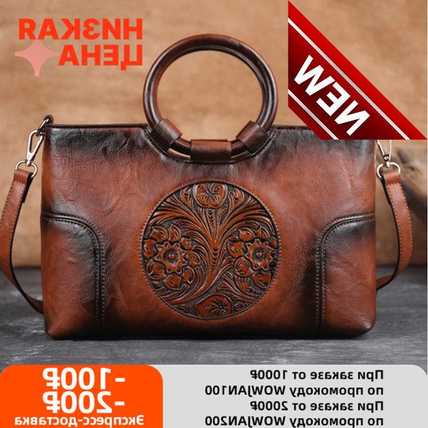 2022 new leather handbag retro handmade embossed shoulder bag for women large capacity female messenger bags
2022 new leather handbag retro handmade embossed shoulder bag for women large capacity female messenger bags