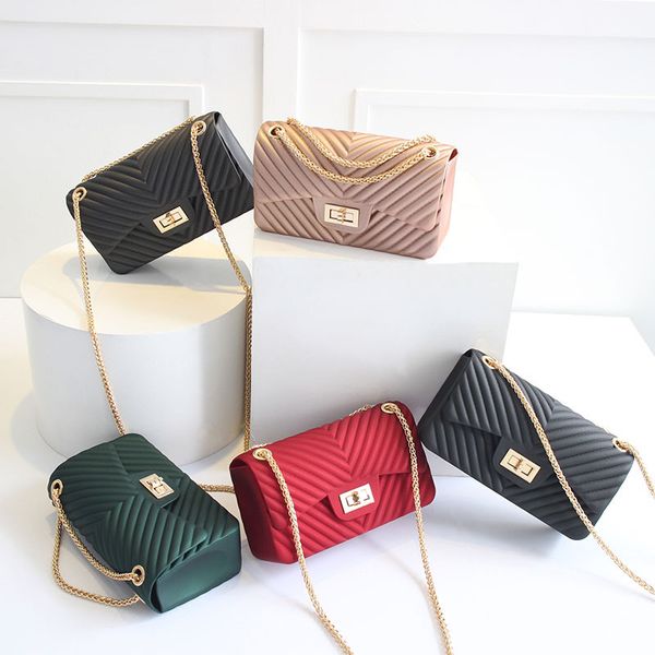 shyaa brand new matte frosted jelly bag trend small bag chain shoulder messenger bag mini pvc handbag c1123
shyaa brand new matte frosted jelly bag trend small bag chain shoulder messenger bag mini pvc handbag c1123
