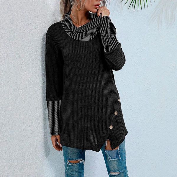 blouses woman 2020 casual turtleneck striped long sleeve loose blouse patchwork fashion autumn new casual lady shirt top, White
blouses woman 2020 casual turtleneck striped long sleeve loose blouse patchwork fashion autumn new casual lady shirt top, White