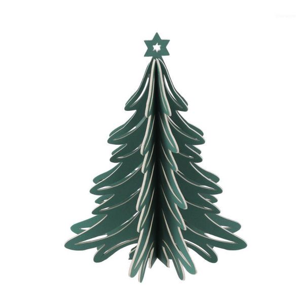 1pc 3d paper craft small paperboard paper christmas tree table centerpiece for decoration1
1pc 3d paper craft small paperboard paper christmas tree table centerpiece for decoration1