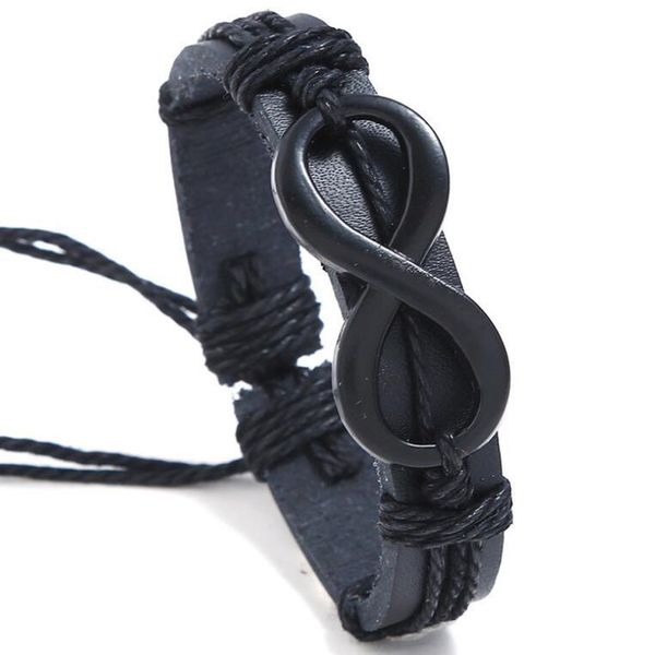 charm bracelets casual fashion infinity rope leather bracelet vintage infinities bangle wristband black brown handmade jewelry gift, Golden;silver
charm bracelets casual fashion infinity rope leather bracelet vintage infinities bangle wristband black brown handmade jewelry gift, Golden;silver