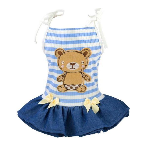 dog apparel pet spring summer stripes sling skirt dogs sleeveless dress printed bear for small chihuahua pug yorkie clothing
dog apparel pet spring summer stripes sling skirt dogs sleeveless dress printed bear for small chihuahua pug yorkie clothing