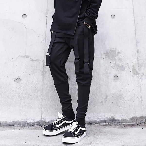 m-3xl new 2020 men's clothing gd stylist hip hop street fashion ribbon ankle banded pants harem pants costumes1, Black
m-3xl new 2020 men's clothing gd stylist hip hop street fashion ribbon ankle banded pants harem pants costumes1, Black