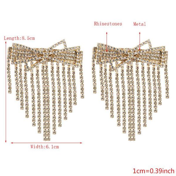 hair accessories korean shiny rhinestone tassels clip women geometric bowknot metal duckbill hairpin wedding bridal jewelry barrette
hair accessories korean shiny rhinestone tassels clip women geometric bowknot metal duckbill hairpin wedding bridal jewelry barrette