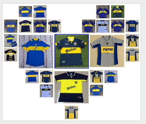 97 98 boca juniors retro 1981 soccer jersey maradona roman gago 97 99 football shirt 2001 2002 05 camiseta futbol vintage long 81 riquelme, Black;yellow
97 98 boca juniors retro 1981 soccer jersey maradona roman gago 97 99 football shirt 2001 2002 05 camiseta futbol vintage long 81 riquelme, Black;yellow
