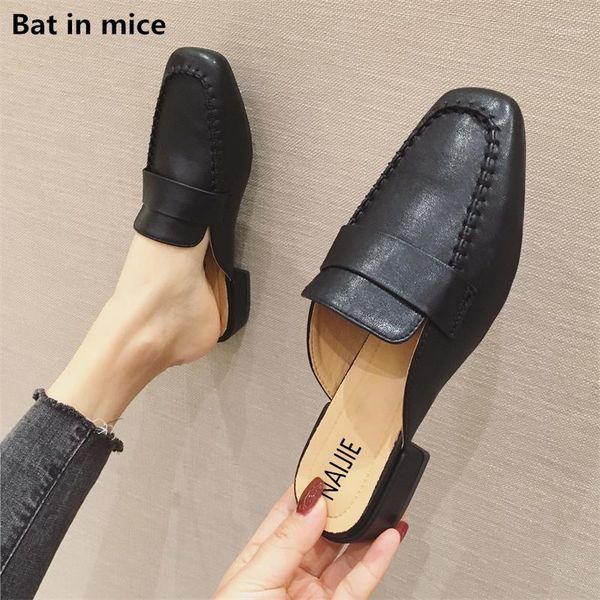 slippers summer women square toe slides mid heels indoor flip flops female fashion casual beach sandals shoes w2121, Black
slippers summer women square toe slides mid heels indoor flip flops female fashion casual beach sandals shoes w2121, Black