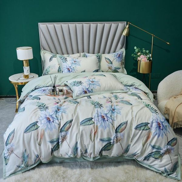 bedding sets green floral set 100% egyptian cotton bedclothes pasotral satin girl duvet cover king size hometexitle
bedding sets green floral set 100% egyptian cotton bedclothes pasotral satin girl duvet cover king size hometexitle
