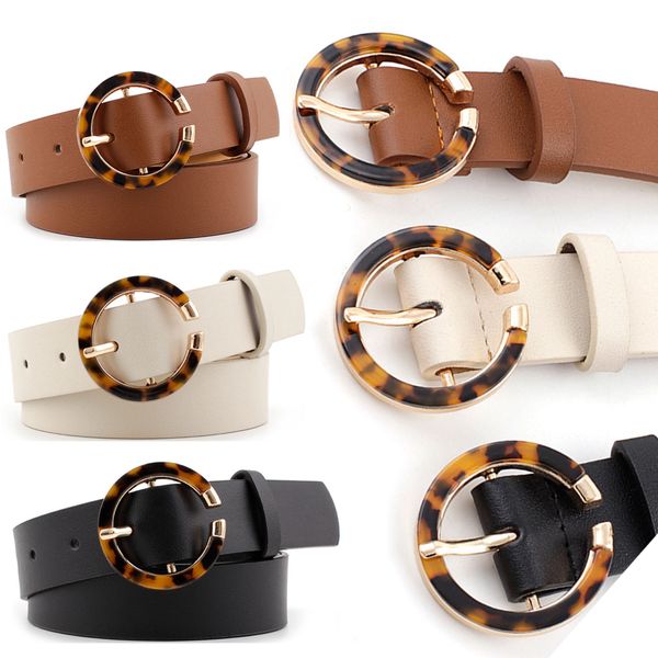 female deduction side gold buckle jeans wild belts for women leopard print women waist belts heart pin buckle belt, Black;brown
female deduction side gold buckle jeans wild belts for women leopard print women waist belts heart pin buckle belt, Black;brown