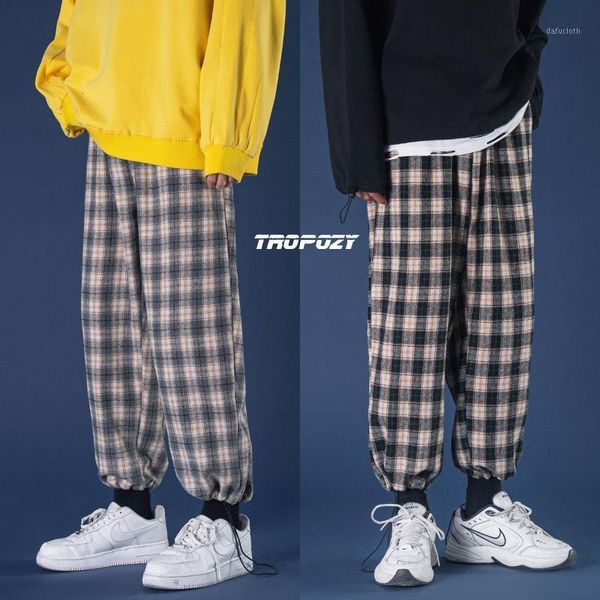 casual plaid pants autumn and winter thickened fashionable straight streetwear joggers sport loose plaid plus size, Black
casual plaid pants autumn and winter thickened fashionable straight streetwear joggers sport loose plaid plus size, Black