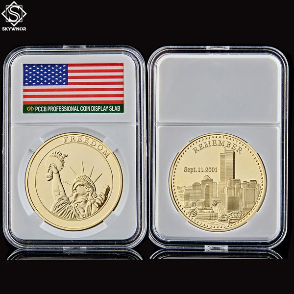 2001.9.11 remember attacks world trade center statue of liberty gold plated craft godness for recalling history collection w/pccb box
2001.9.11 remember attacks world trade center statue of liberty gold plated craft godness for recalling history collection w/pccb box