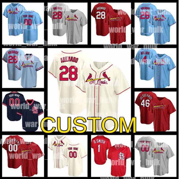 28 nolan arenado st. louis cardinals jersey 4 yadier molina 46 paul goldschmidt 1 ozzie smith 13 matt carpenter 3 dylan carlson, Blue;black
28 nolan arenado st. louis cardinals jersey 4 yadier molina 46 paul goldschmidt 1 ozzie smith 13 matt carpenter 3 dylan carlson, Blue;black