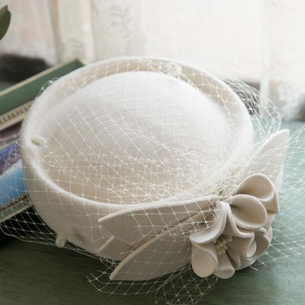 stingy brim hats british flower beret cap women pure wool felt fedoras white green dot face veil pillbox fascinator cocktail party hat, Blue;gray
stingy brim hats british flower beret cap women pure wool felt fedoras white green dot face veil pillbox fascinator cocktail party hat, Blue;gray