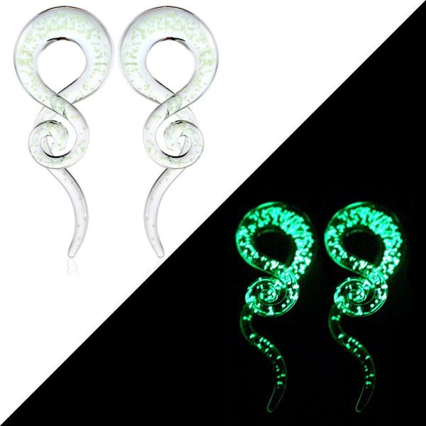 2pcs glow in the dark sile ear plugs and tunnels piercing expander piercing tunnel ear tunnels stretchers plug ear gauges q bbycpa, Silver
2pcs glow in the dark sile ear plugs and tunnels piercing expander piercing tunnel ear tunnels stretchers plug ear gauges q bbycpa, Silver