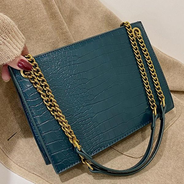 shoulder bags fashion crocodile pattern pu leather for women handbag luxury chain strap designder causel crossbody
shoulder bags fashion crocodile pattern pu leather for women handbag luxury chain strap designder causel crossbody