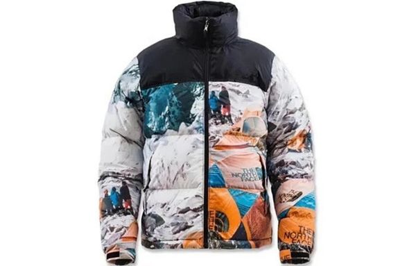 american brand men's and women's down jackets winter thick warm chest embroidered logo lovers stand-up down jacket, Black
american brand men's and women's down jackets winter thick warm chest embroidered logo lovers stand-up down jacket, Black