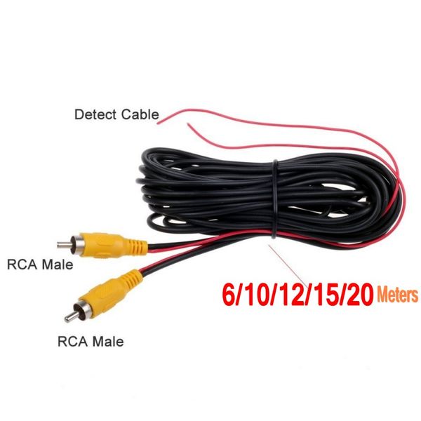 1шт автомобиль rca (мужчина) до rca (мужской) обратный вид сзади парковка камеры видео av кабель с обнаружением провода
1шт автомобиль rca (мужчина) до rca (мужской) обратный вид сзади парковка камеры видео av кабель с обнаружением провода
