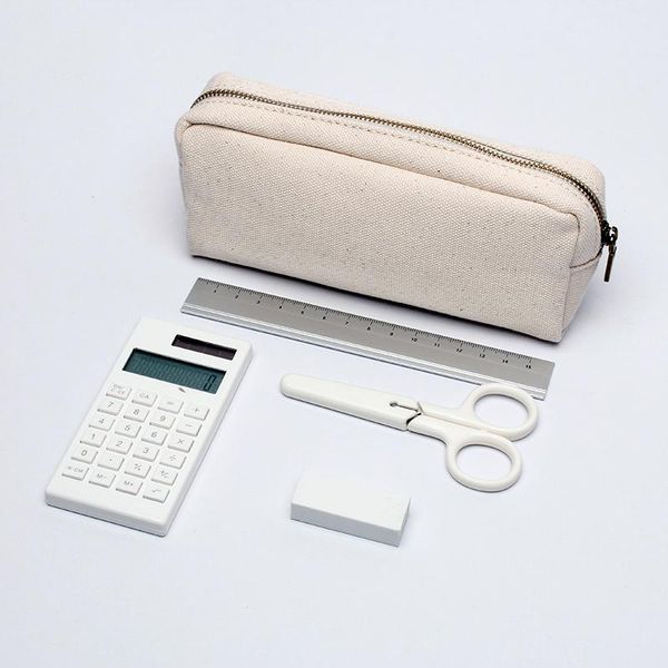 pencil bags cotton canvas simple large capacity boy and girl small fresh case
pencil bags cotton canvas simple large capacity boy and girl small fresh case