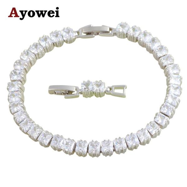 charm bracelets style white zircon jewelry silver tone fashion for women chirstmas gift tbs1081a, Golden;silver
charm bracelets style white zircon jewelry silver tone fashion for women chirstmas gift tbs1081a, Golden;silver