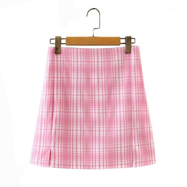 skirts korean kawaii women plaid pink summer preppy style mini a-line casual skirt high waist cute students female skirt1, Black
skirts korean kawaii women plaid pink summer preppy style mini a-line casual skirt high waist cute students female skirt1, Black