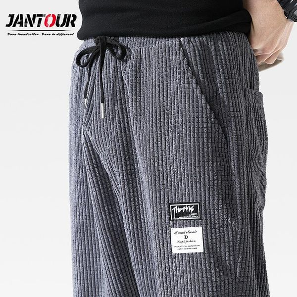 men's pants brand 2021 autumn corduroy casual harem men clothing joggers japanese streetwear work trousers hip hop tracksuit m-4xl, Black
men's pants brand 2021 autumn corduroy casual harem men clothing joggers japanese streetwear work trousers hip hop tracksuit m-4xl, Black