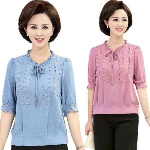 fashion women's t-shirt summer large size 5xl short sleeve solid color tee shirts middle-aged lady chiffon elegant t-shirt 1, White
fashion women's t-shirt summer large size 5xl short sleeve solid color tee shirts middle-aged lady chiffon elegant t-shirt 1, White