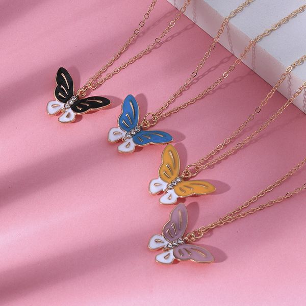 enamel big crystal animal butterfly clavicle цепи ожерелья для женщин maxi ювелирные изделия 4 цвета пляж стиль летних аксессуаров, Silver
enamel big crystal animal butterfly clavicle цепи ожерелья для женщин maxi ювелирные изделия 4 цвета пляж стиль летних аксессуаров, Silver