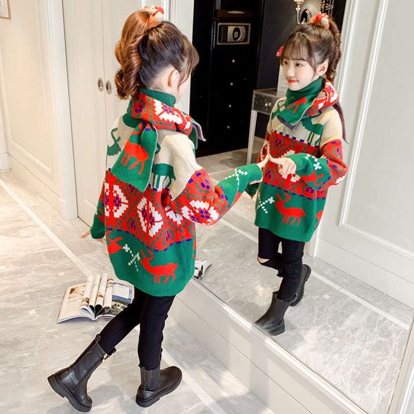 girls' autumn christmas thickened 2020 winter new mink high collar children's cashmere sweater qw69, Blue
girls' autumn christmas thickened 2020 winter new mink high collar children's cashmere sweater qw69, Blue