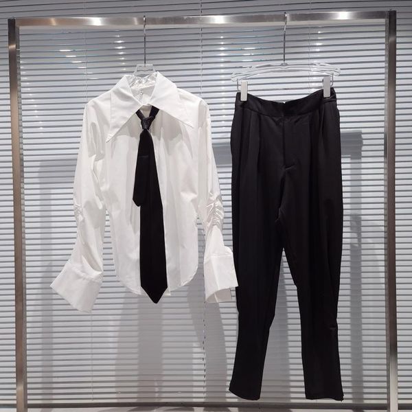 2020 celebrity web new in the autumn bow accept hip drape shirt modern waist high waistband female equestrian pants 02l7, White
2020 celebrity web new in the autumn bow accept hip drape shirt modern waist high waistband female equestrian pants 02l7, White