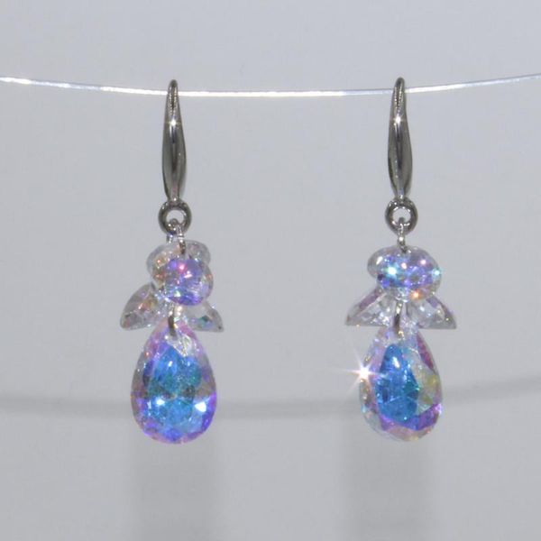 2020 fashion seven color crystal earring jewelry color change / girl earring birthday gift hhe-010, Silver
2020 fashion seven color crystal earring jewelry color change / girl earring birthday gift hhe-010, Silver