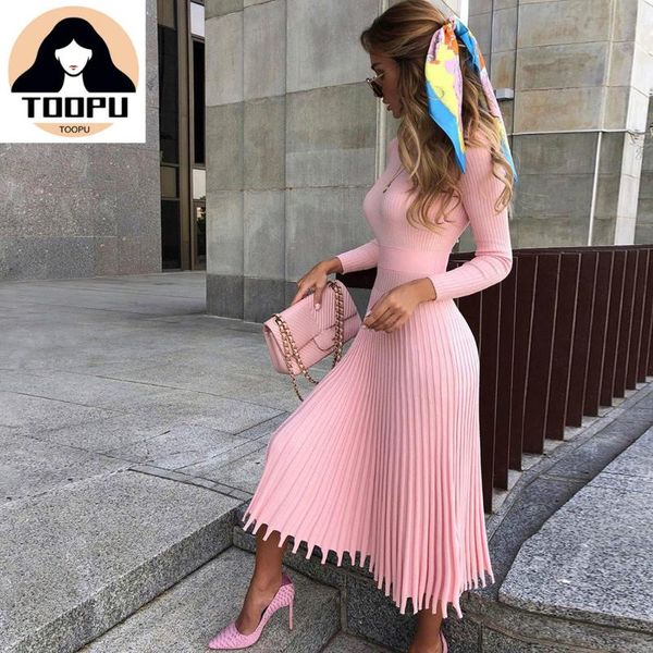 women knitted long dress autumn winter slim sleeve ladies dresses elegant party female sweater dress 8 colors women clothing, Black;gray
women knitted long dress autumn winter slim sleeve ladies dresses elegant party female sweater dress 8 colors women clothing, Black;gray