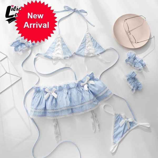 kawaii lingerie erotic clothing for woman in the blue bikini white sailor school girl servantdress anime maid cosplay attire, Black
kawaii lingerie erotic clothing for woman in the blue bikini white sailor school girl servantdress anime maid cosplay attire, Black