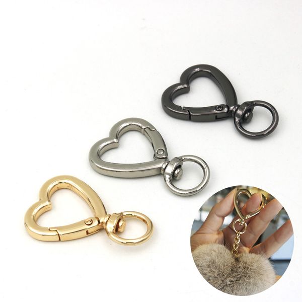 10pc heart spring gate rings openable keychain leather bag belt strap dog chain buckles snap closure clip trigger diy accessorie, Silver
10pc heart spring gate rings openable keychain leather bag belt strap dog chain buckles snap closure clip trigger diy accessorie, Silver
