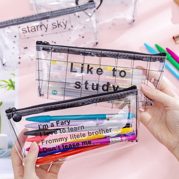 1PC Cute Large Capacity Pencil Cases Boxes Pouch Gift Creative PVC Transparent Pen Box Office School Stationary Supplies 050002
1PC Cute Large Capacity Pencil Cases Boxes Pouch Gift Creative PVC Transparent Pen Box Office School Stationary Supplies 050002