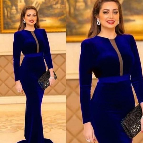 setwell jewel neck mermaid evening dresses long sleeves deep v-neck floor length royal blue prom party gowns, Black;red
setwell jewel neck mermaid evening dresses long sleeves deep v-neck floor length royal blue prom party gowns, Black;red
