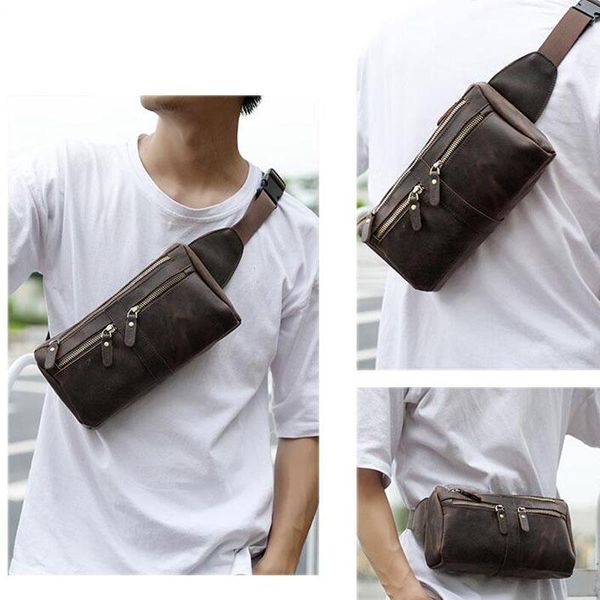 waist chest bag genuine leather vintage sling messenger bags men hip belt bum pouch fanny pack
waist chest bag genuine leather vintage sling messenger bags men hip belt bum pouch fanny pack