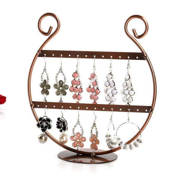 metal jewelry display rack earring rack 26 hole earring display jewelry frame wrought iron frame, Pink;blue
metal jewelry display rack earring rack 26 hole earring display jewelry frame wrought iron frame, Pink;blue