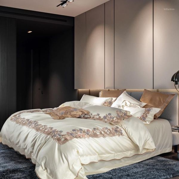 luxury embroidery duvet cover pillow shams 800tc egyptian cotton bedding set with flat bed sheet 4/7pcs king size1
luxury embroidery duvet cover pillow shams 800tc egyptian cotton bedding set with flat bed sheet 4/7pcs king size1
