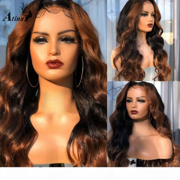 ombre highlight colored wavy human hair wig pre plucked remy brazilian natural hairline hd transparent lace wig with baby hair, Black;brown
ombre highlight colored wavy human hair wig pre plucked remy brazilian natural hairline hd transparent lace wig with baby hair, Black;brown