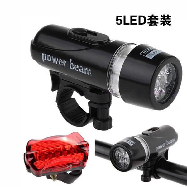bike lights a sets waterproof bicycle 5 led front light + safety rear torch lamp headlight
bike lights a sets waterproof bicycle 5 led front light + safety rear torch lamp headlight