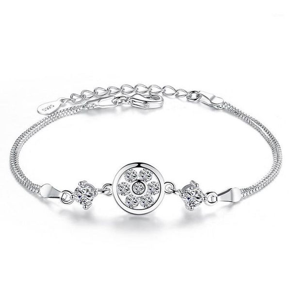 new fashion 925 sterling silver bracelet cubic zircon crystal bracelets hand chain female women engagement jewelry ay3941, Golden;silver
new fashion 925 sterling silver bracelet cubic zircon crystal bracelets hand chain female women engagement jewelry ay3941, Golden;silver