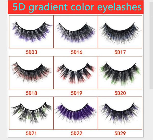 5d gradient color eyelashes 5d eye makeup mink false lashes soft natural thick fake eyelashes lashes extension beauty tools 16 styles
5d gradient color eyelashes 5d eye makeup mink false lashes soft natural thick fake eyelashes lashes extension beauty tools 16 styles