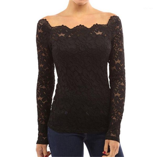 hollow out lace blouse summer long sleeve white blouse black shirt women off shoulder blusas1
hollow out lace blouse summer long sleeve white blouse black shirt women off shoulder blusas1